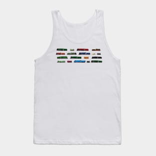 Iconic British Steam Trains Tank Top